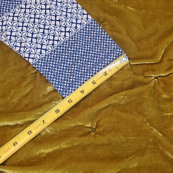 NWT Banana Republic Factory blue patterned dress M - Picture 7 of 14